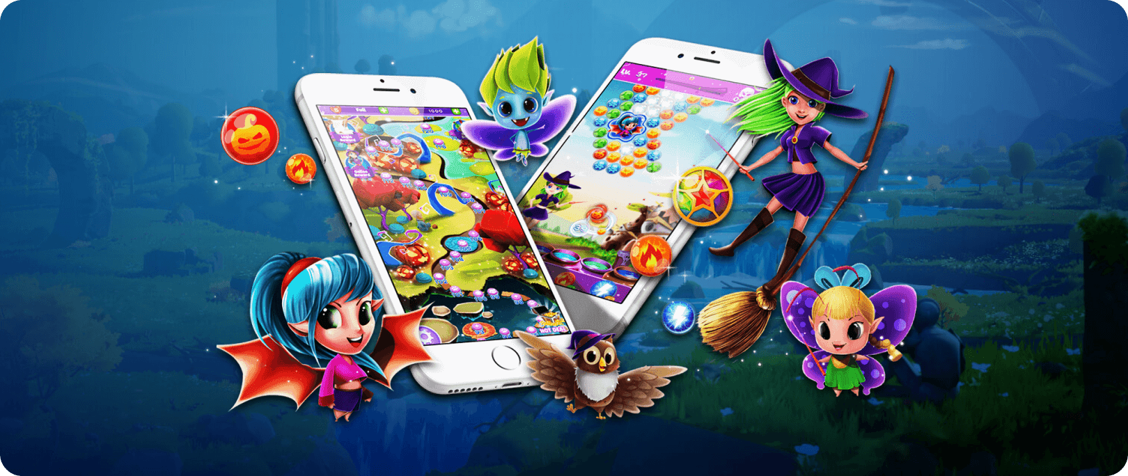 Witchland Magic Bubble Shooter